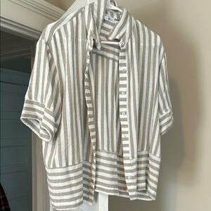 Striped Short Sleeve Shirt